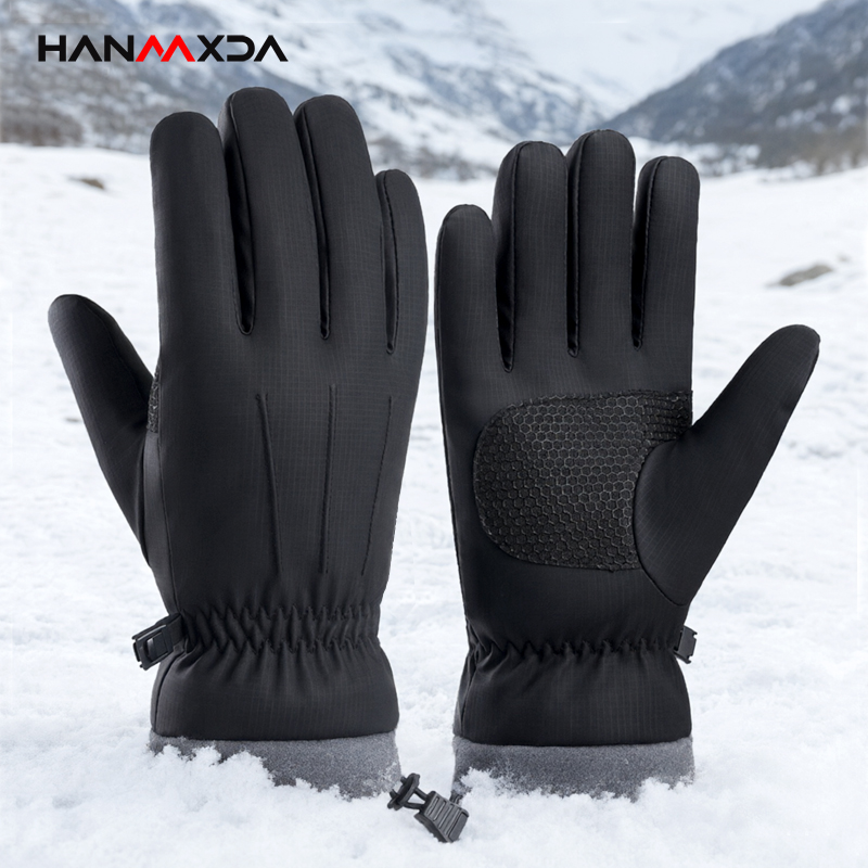 Ski Glove Waterproof - قفازات شتوية مقاومة للماء للرجال، مبطنة
