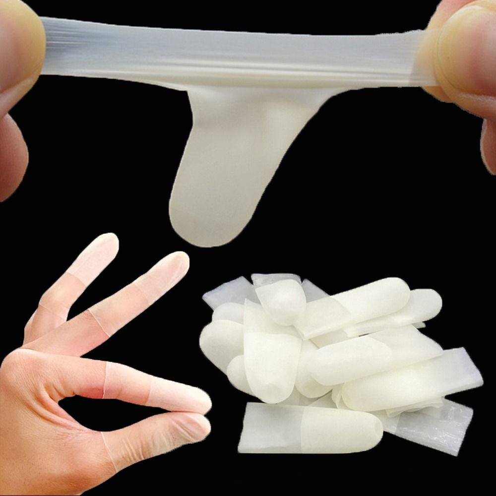 100 قطعة من أغطية الأصابع اللا - مراجعة Latex Disposable Glove وسعره