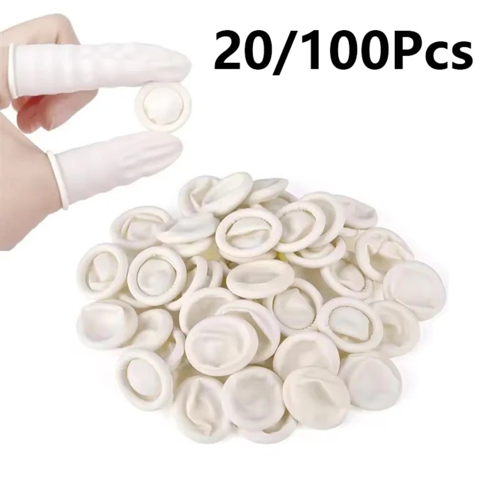 20 قطعة/100 قطعة من أغطية الأص - مراجعة Latex Disposable Glove وسعره