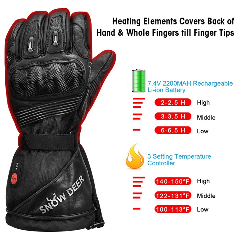 قفازات دراجات نارية مُصممة خصي - مراجعة Heat Resistant Glove وسعره