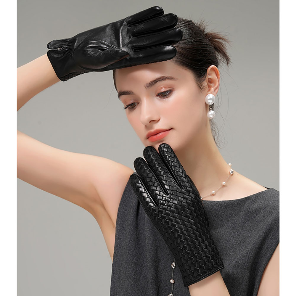 قفازات شتوية نسائية من الجلد ا - مراجعة Wool Glove Lined وسعره