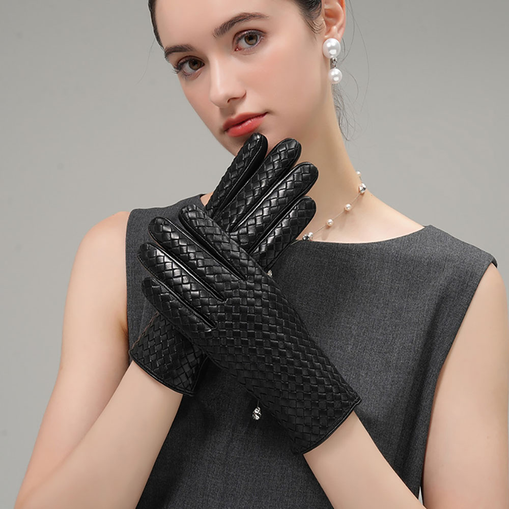 قفازات شتوية نسائية من الجلد ا - مراجعة Wool Glove Lined وسعره