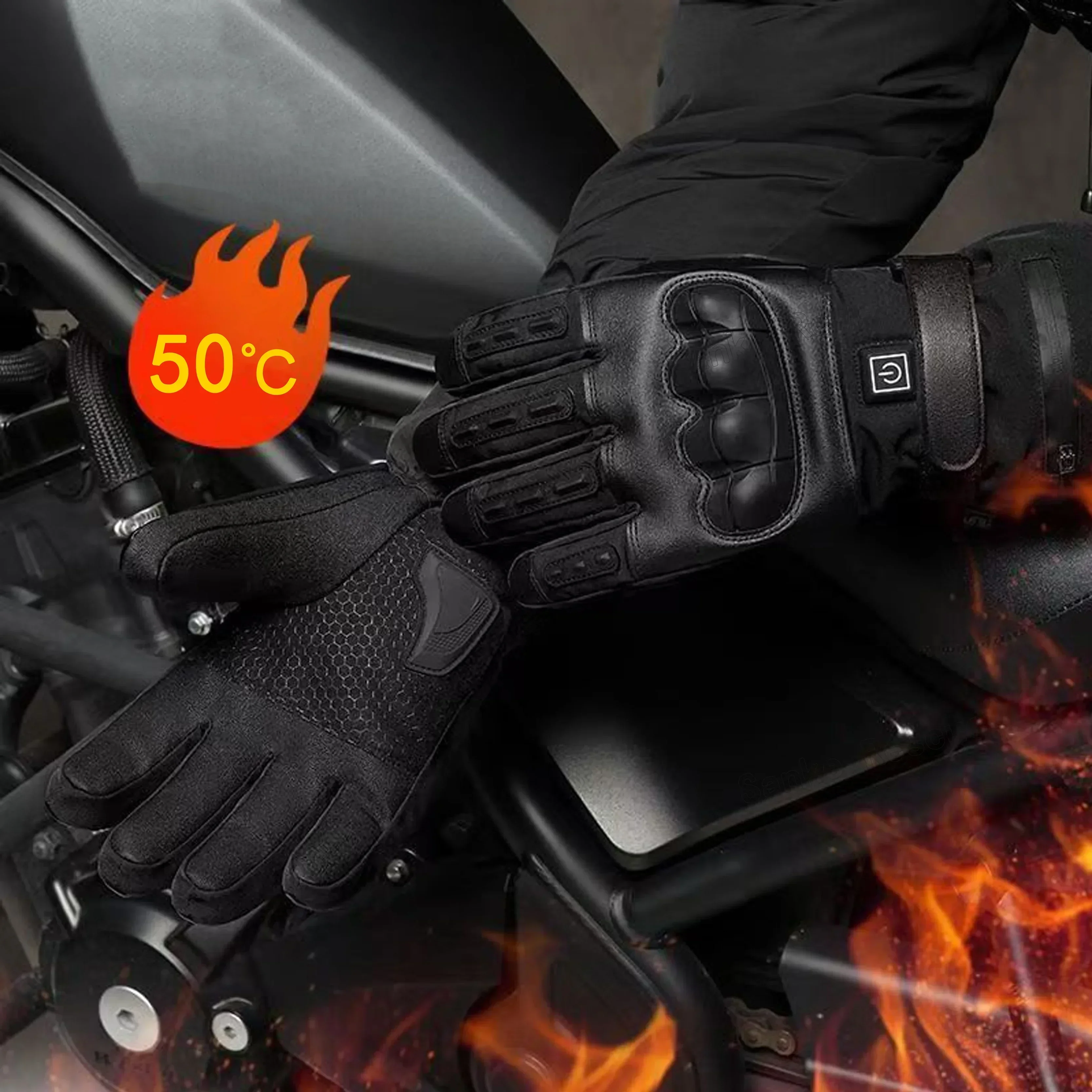 قفازات ساخنة جهاز تدفئة محمول  - مراجعة Ski Glove Waterproof وسعره