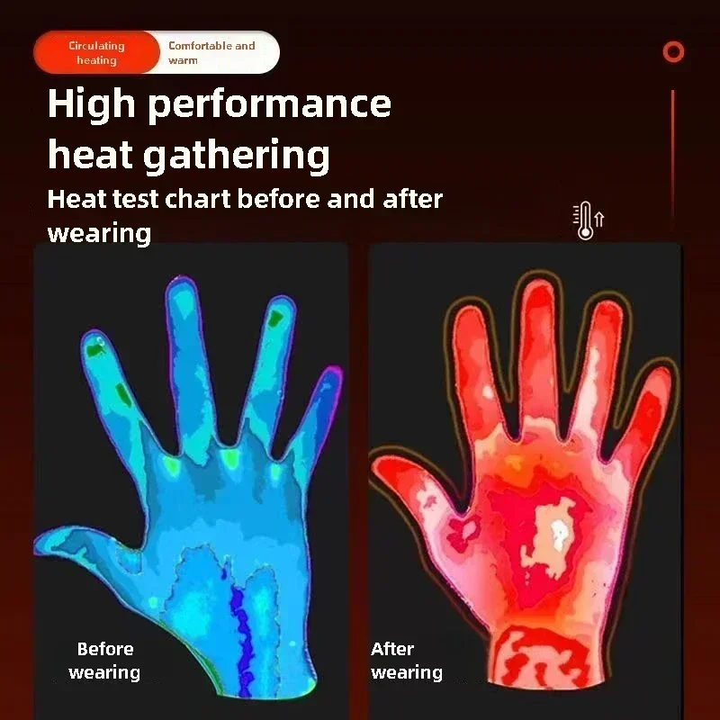 قفازات ساخنة جهاز تدفئة محمول  - مراجعة Ski Glove Waterproof وسعره